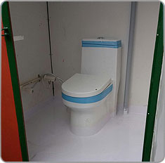 mobile toilet van manufacturer India