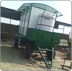 Mobile toilet vans manufacturer,mobile toilet van Noida,