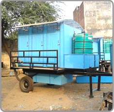 mobile toilet van on rent Gujarat, Portable toilet Bihar
