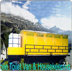 Mobile Toilet vans