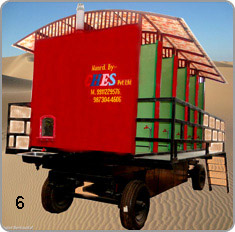 mobile toilet van, portable toilet vans Delhi