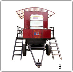 mobile toilet van manufacturer